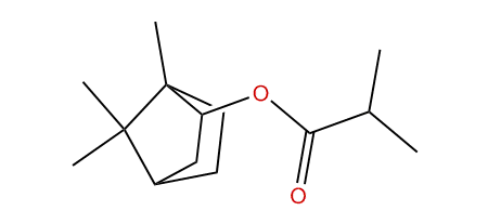endo-1,7,7-Trimethylbicyclo[2.2.1]hept-2-yl 2-methylpropanoate